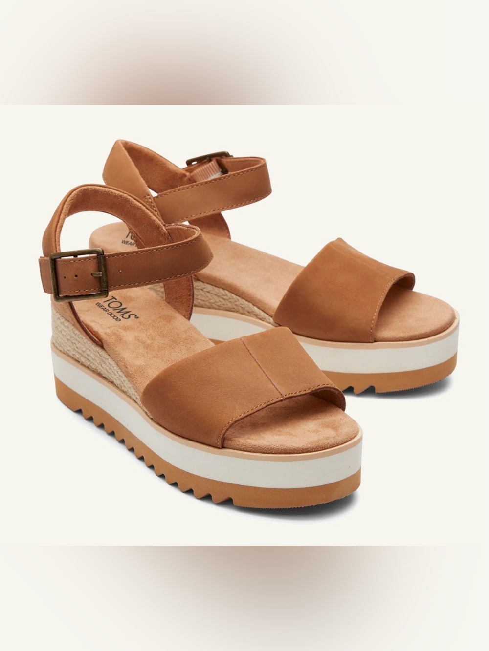 🤎 TOMS - Brynn - Tan Leather 🤎 - Picture 9 of 10